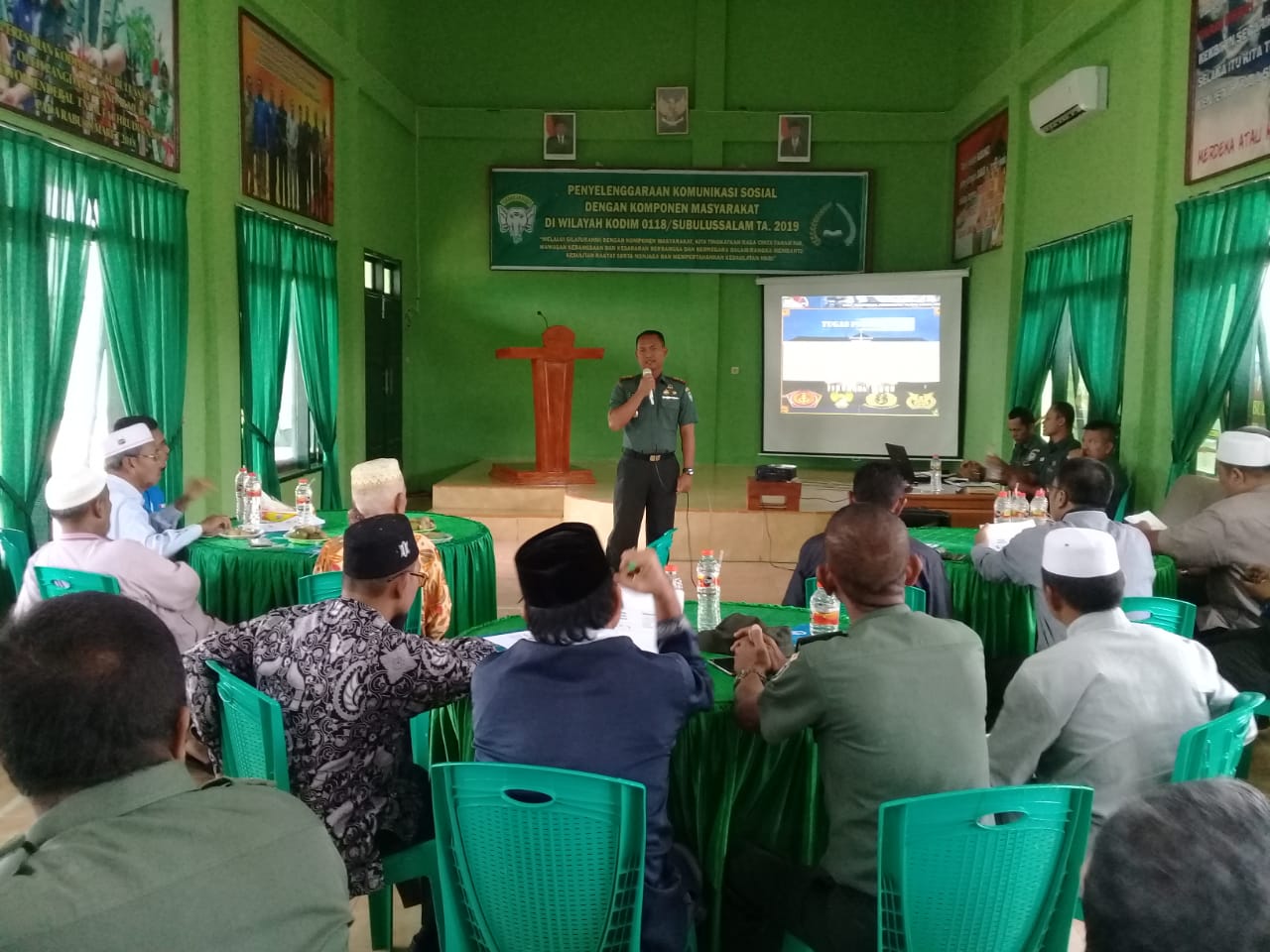 Kodim 0118 Selenggarakan Komsos Dengan Kommas