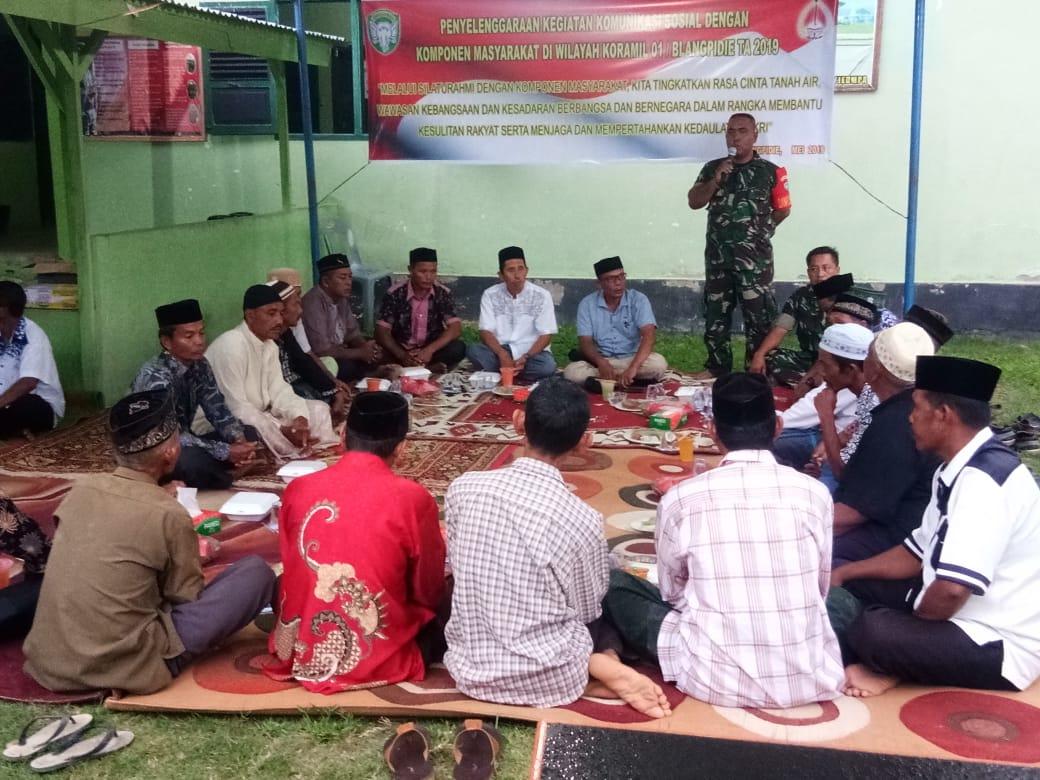Tingkatkan Silaturahmi Posramil 03/Jeumpa Gelar Buka Puasa Bersama