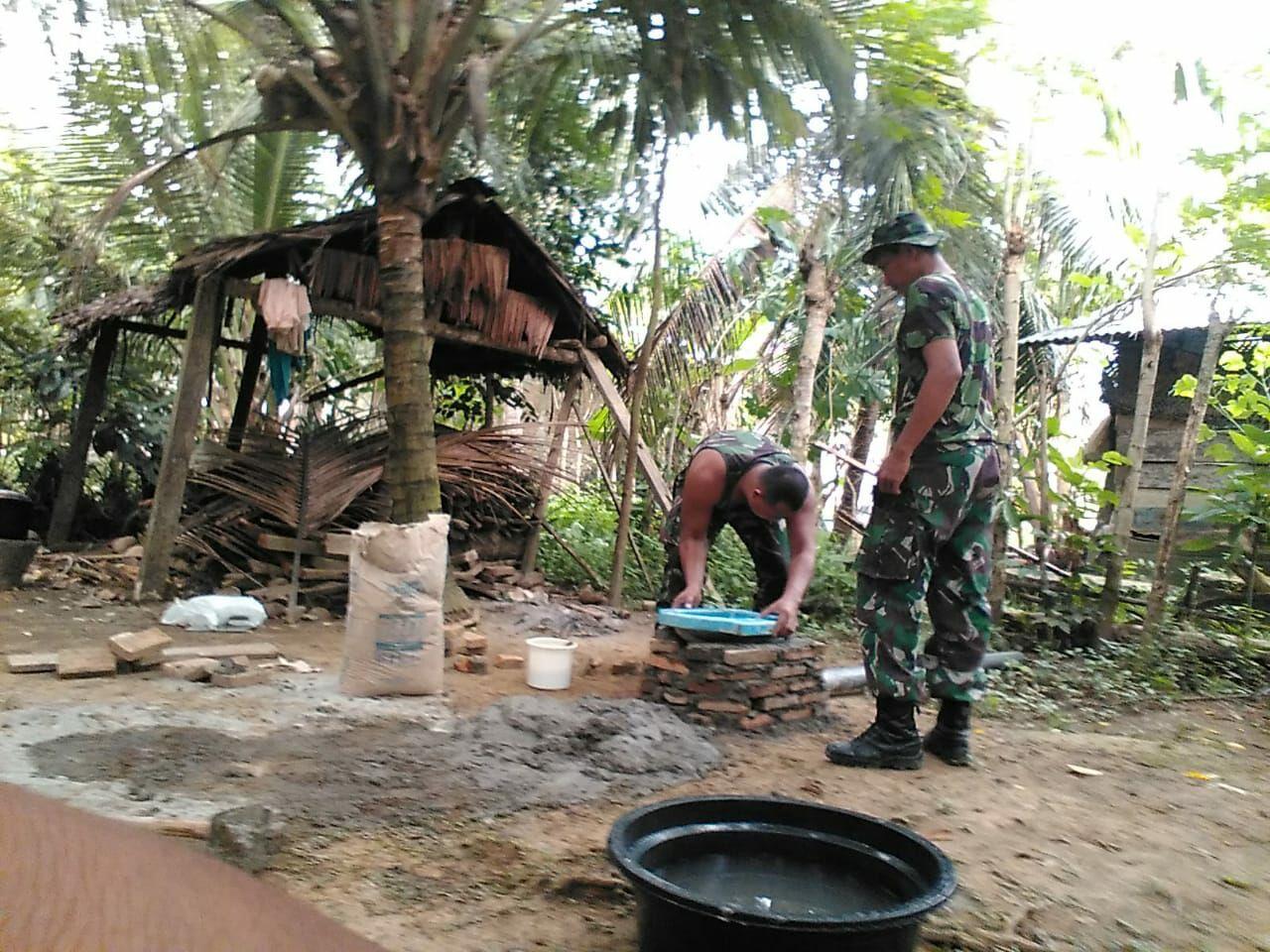 Koramil 09/Makmur Laksanakan Program Jambanisasi