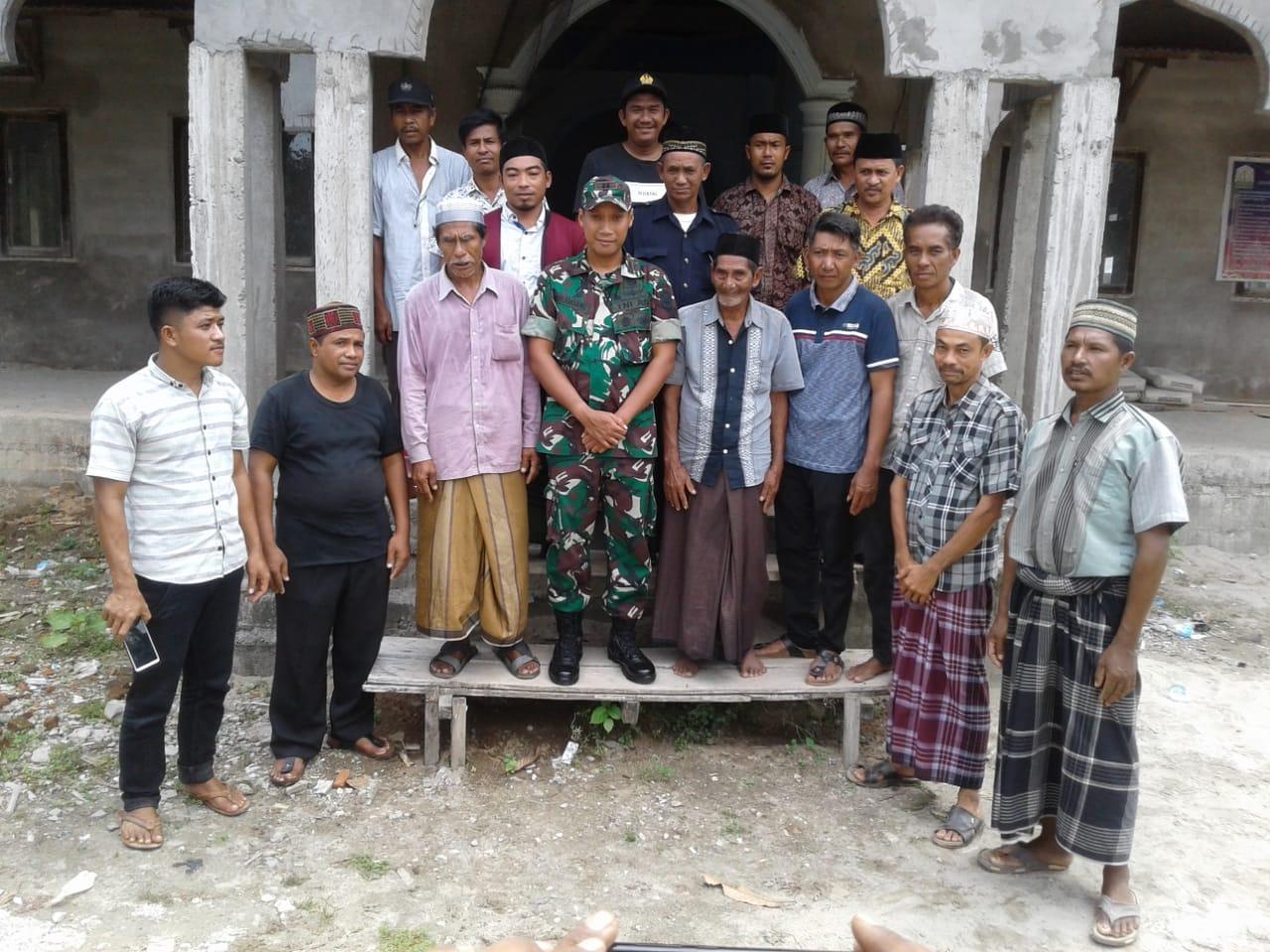 Dandim 0107/Asel Laksanakan Komsos Dengan Warga Buluhsuma