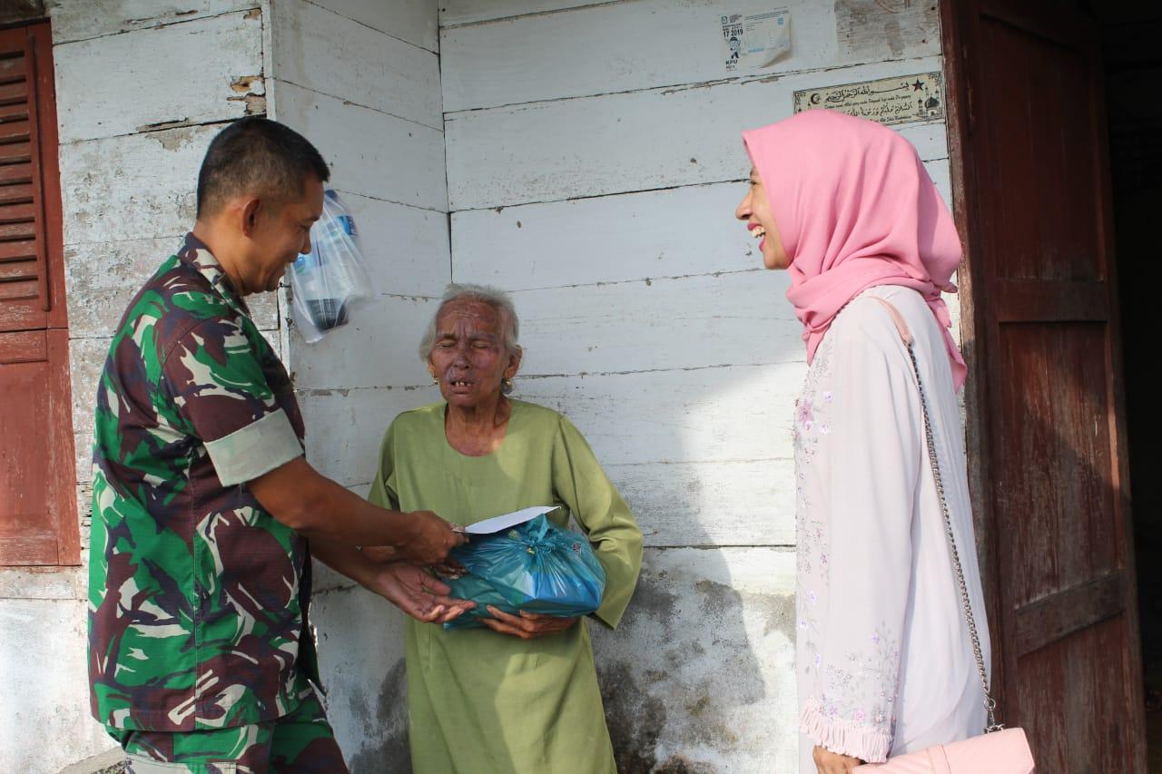 Moment Ramadhan, Kodim Nagan Raya Berbagi Kebahagiaan Santuni Kaum Dhuafa