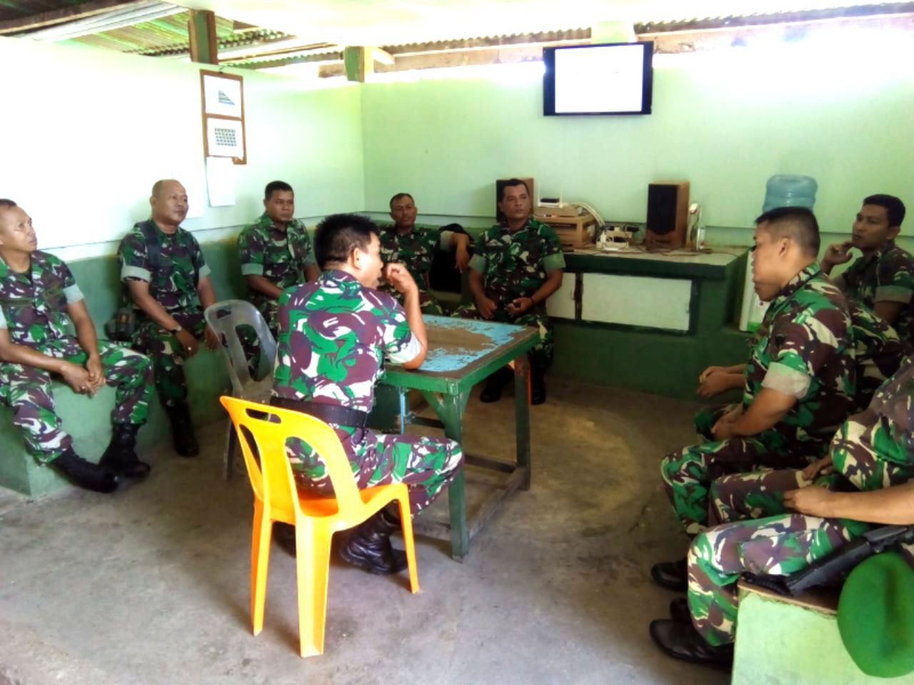 Ini Pesan Bati Tuud Koramil 11/Darul Imarah Bekerja Efektif Saat Berpuasa