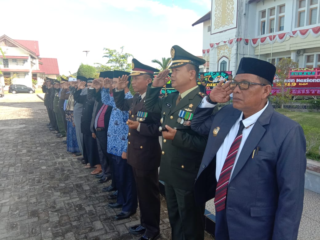 Dandim Aceh Jaya Hadiri Upacara Hardiknas Tahun 2019