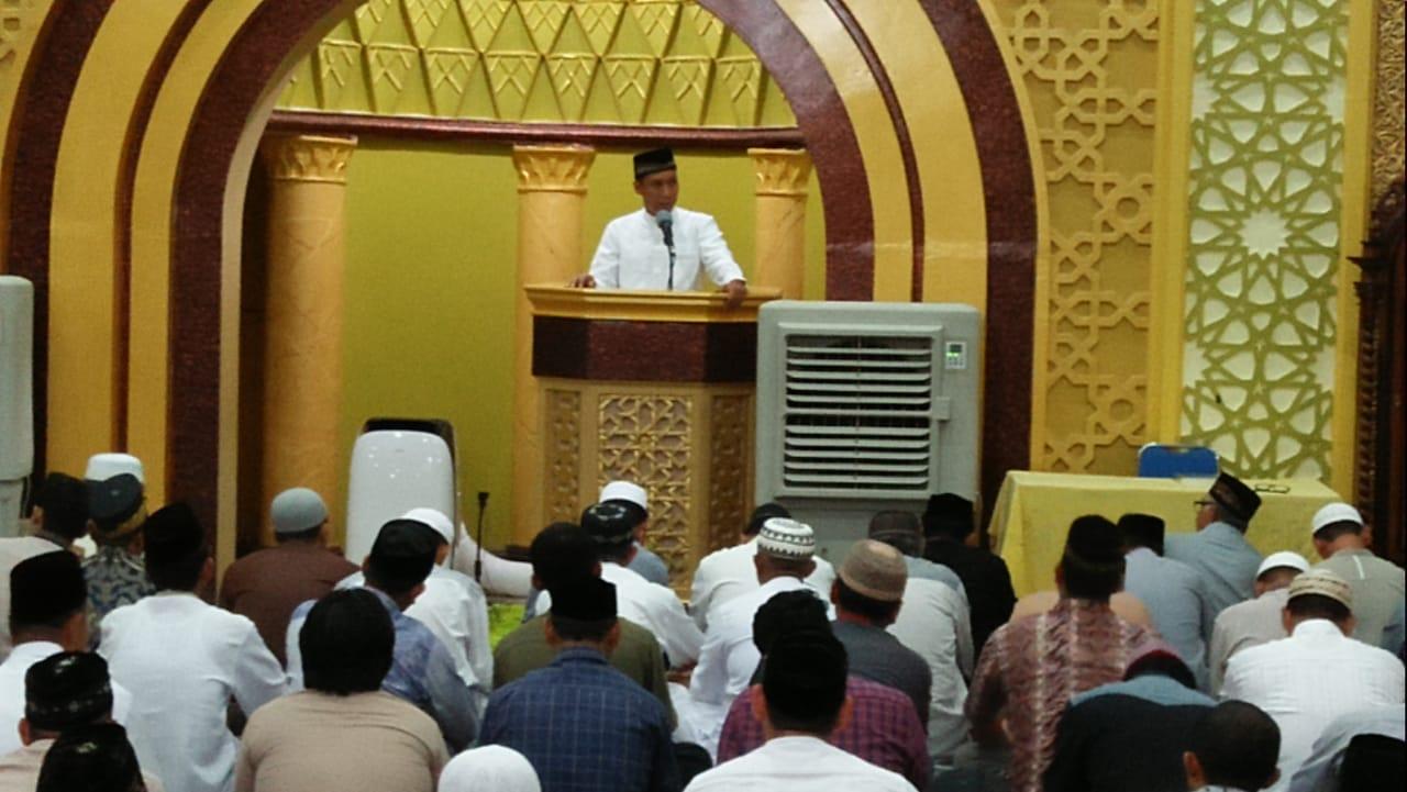 Dandim 0107 Beri Ceramah Singkat Kepada Jama’ah Shalat Tarawih