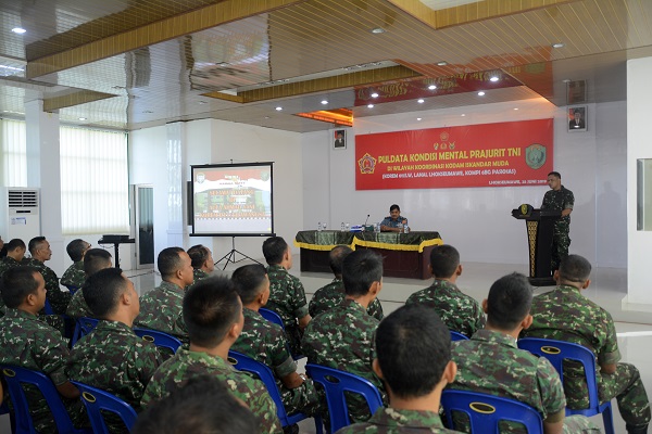 Puldata untuk Mengetahui Kondisi dan Mental Prajurit TNI