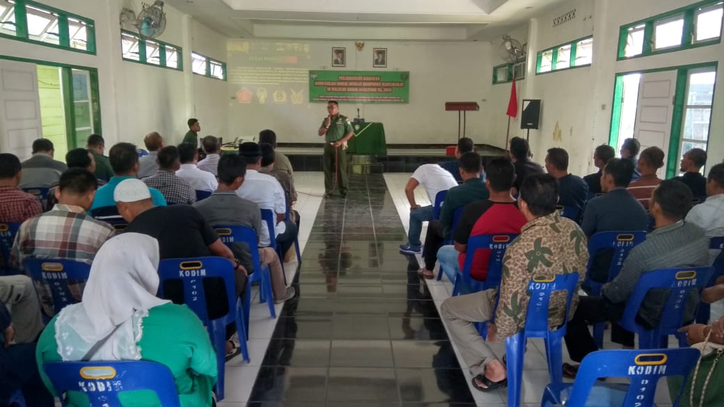 Komsos dengan Kommas, Kodim 0102/ Pidie Tingkatkan Rasa Nasionalisme dan Wasbang