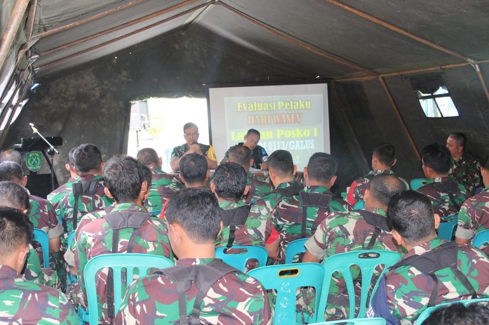 Kasrem 011/LW Tutup Latihan Gladi Posko I Kodim Gayo Lues