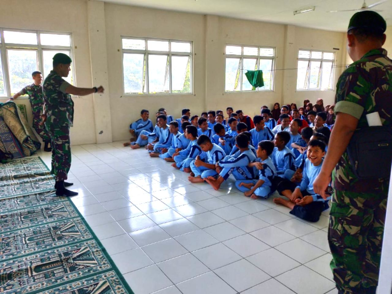 Serka Jimmy Bahar : Generasi Muda Harus Paham Tentang Wasbang