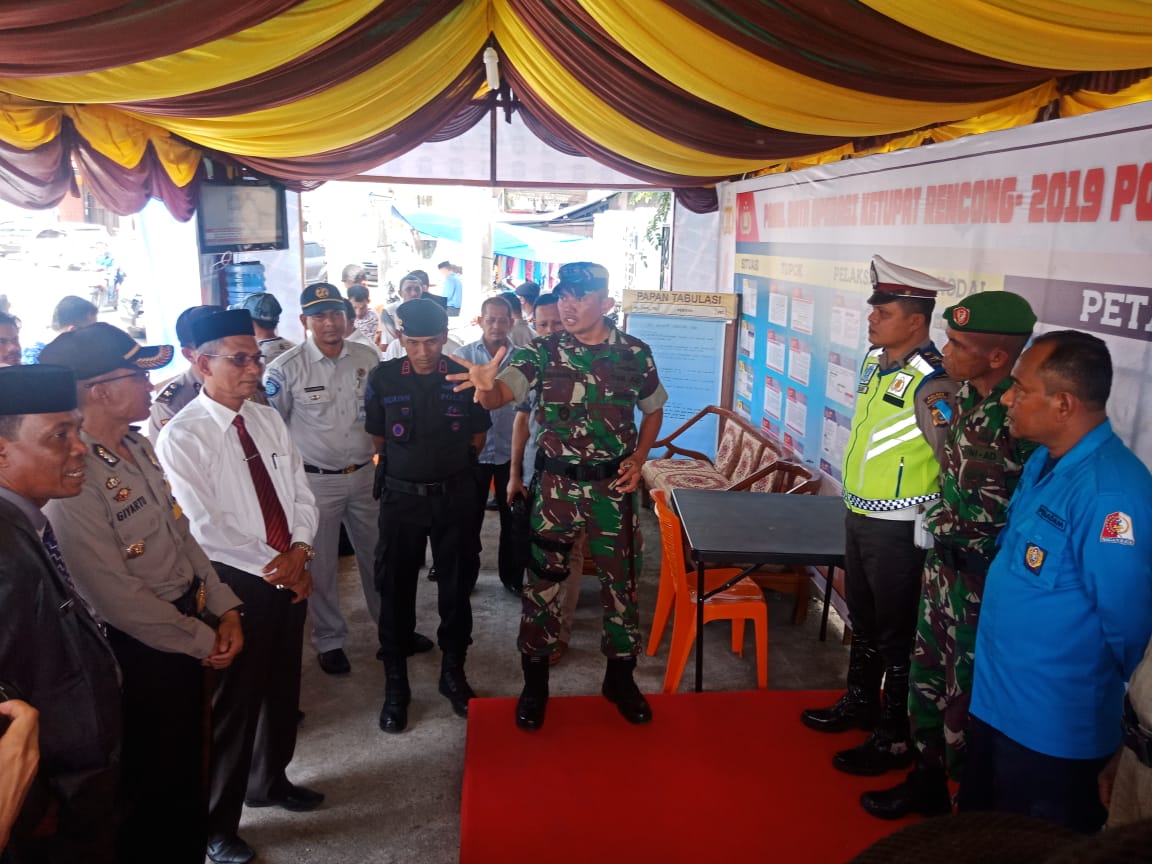 Forkopimda Cek Kesiapan Posko Pelayanan Lebaran