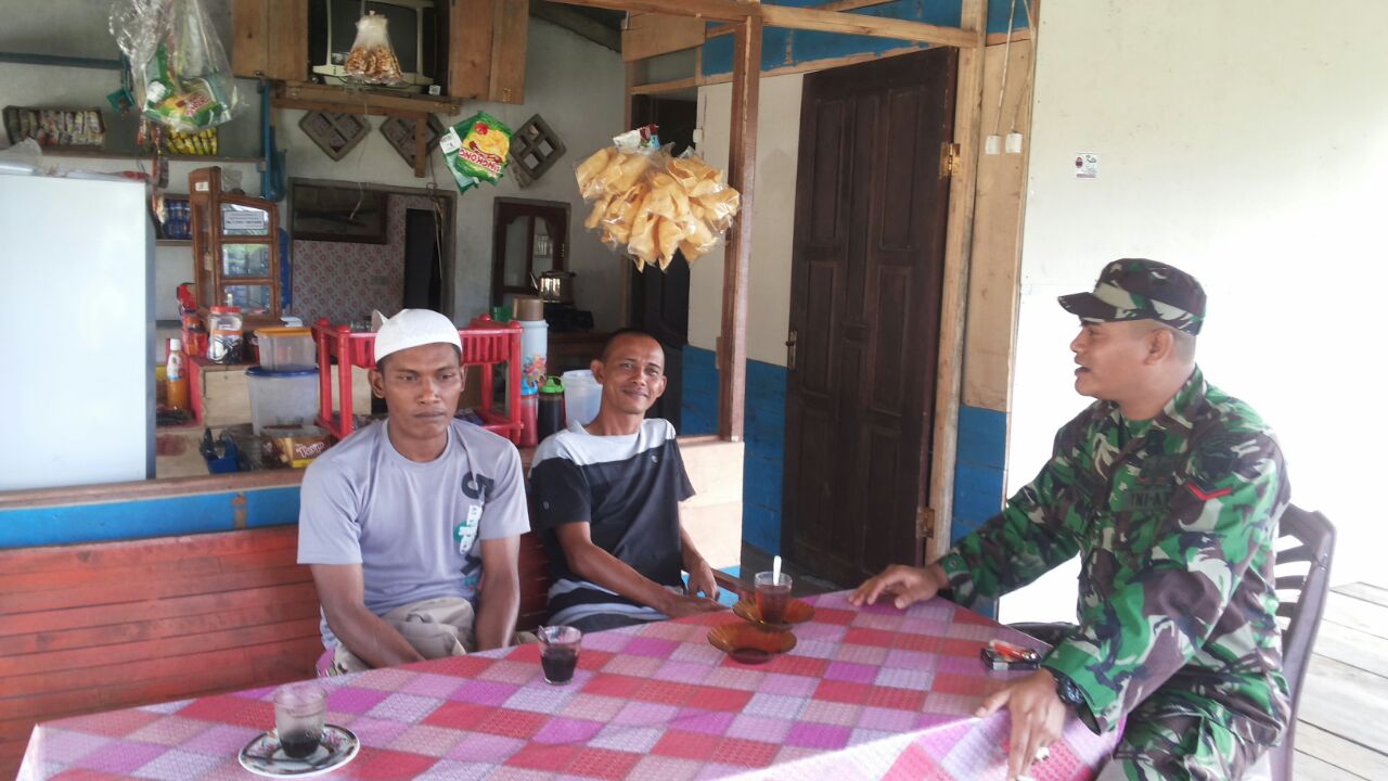 Melalui Komsos, Babinsa Serap Aspirasi dan Permasalahan Warga