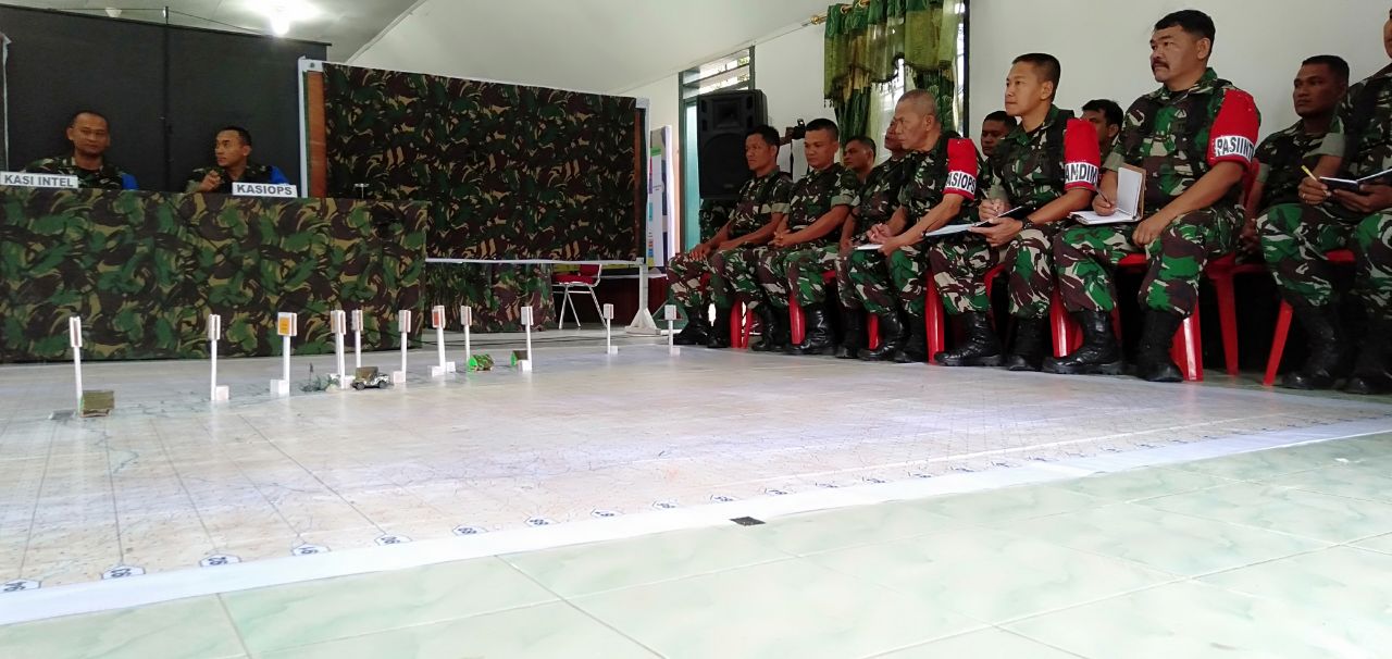 Danrem 011/LW Secara Resmi Buka Latihan Gladi Posko I