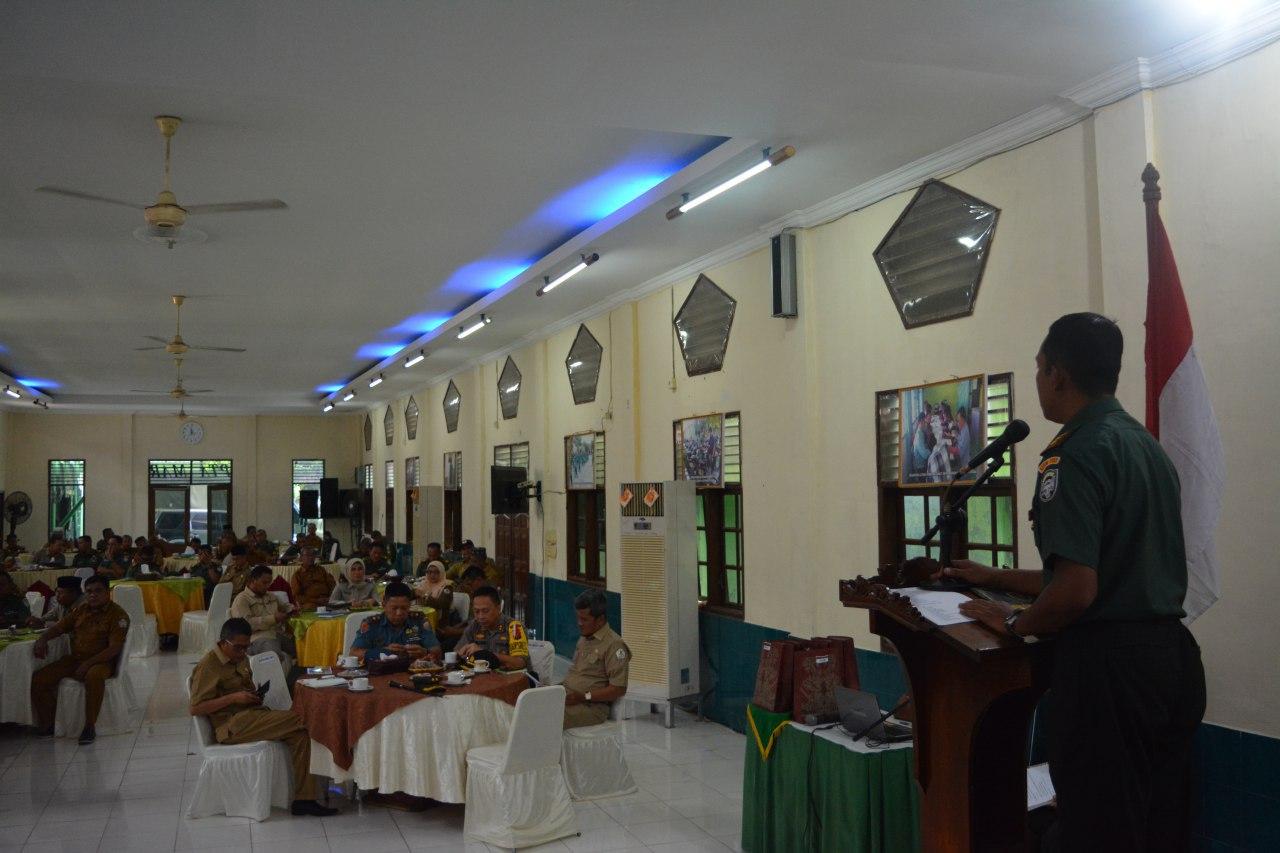 Kodim 0103/Aut Gelar Kegiatan Komsos dengan Aparat Pemerintah