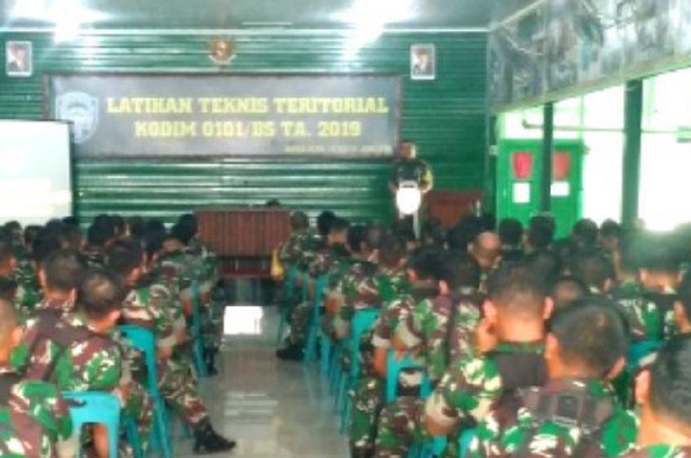 Dandim 0101/BS Sebagai Apkowil Harus Mampu Laksanakan Tugas Binter