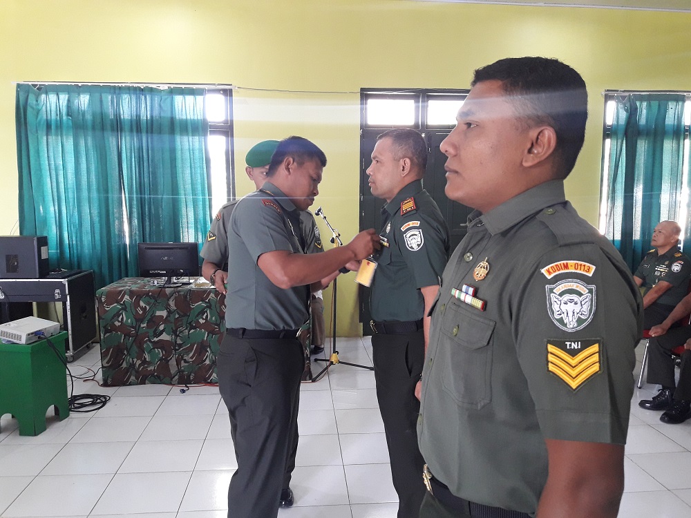 Kodim 0113/Gayo Lues Gelar Kegiatan Tingkatkan Kemampuan Aparat Komando Kwilayahan