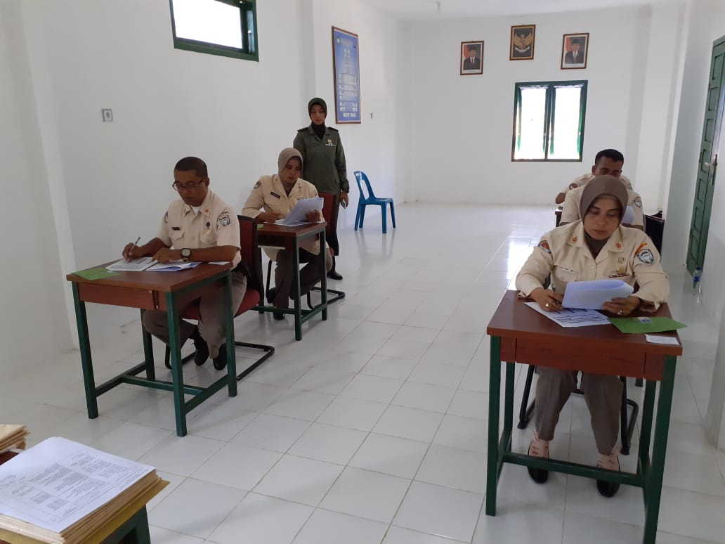 4 ASN Kodam IM Melaksanakan Tes Diklatpim TK. III dan TK. IV