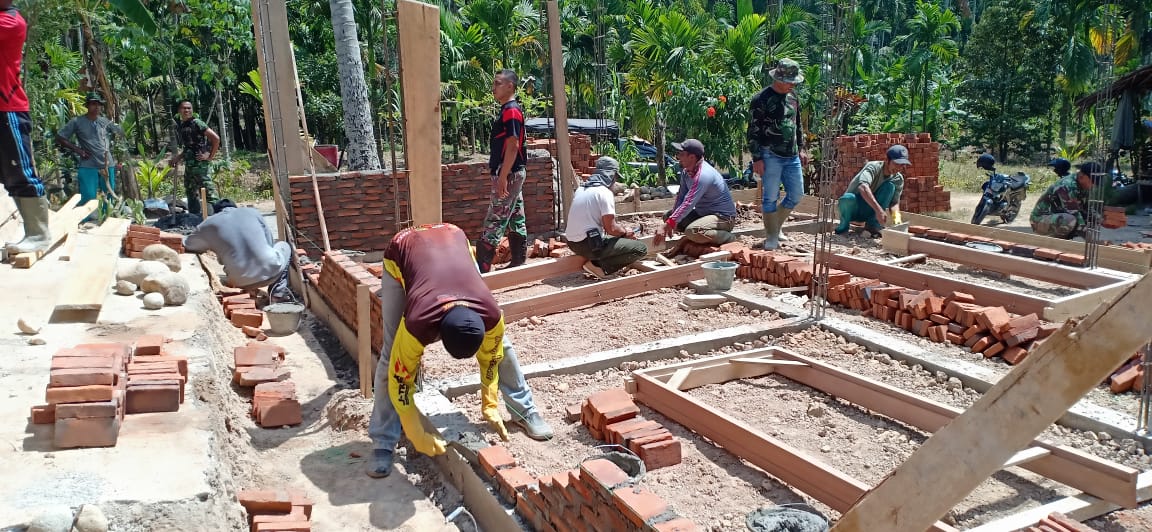 Satgas TMMD Kodim 0111/Bireun Bangun RTLH