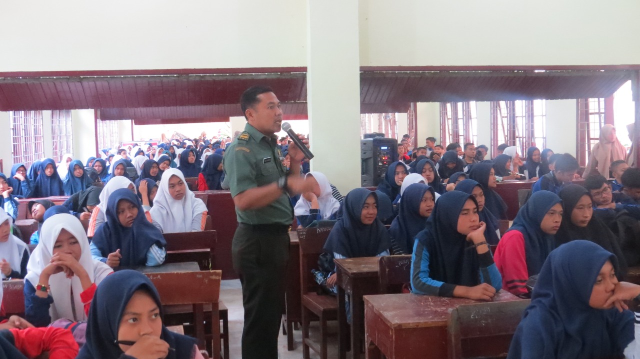 Kodim 0106/Ateng Laksanakan Program Pengenalan Lingkungan Sekolah