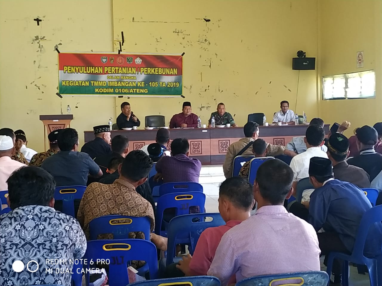 Ratusan Masyarakat Terima Penyuluhan dari Satgas TMMD