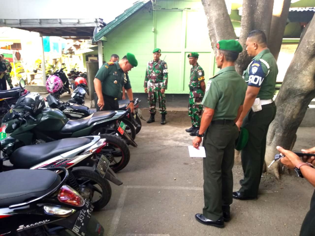 Dandim 0101/BS Sidak Kesiapan dan Kelayanan Puluhan SPM Dinas