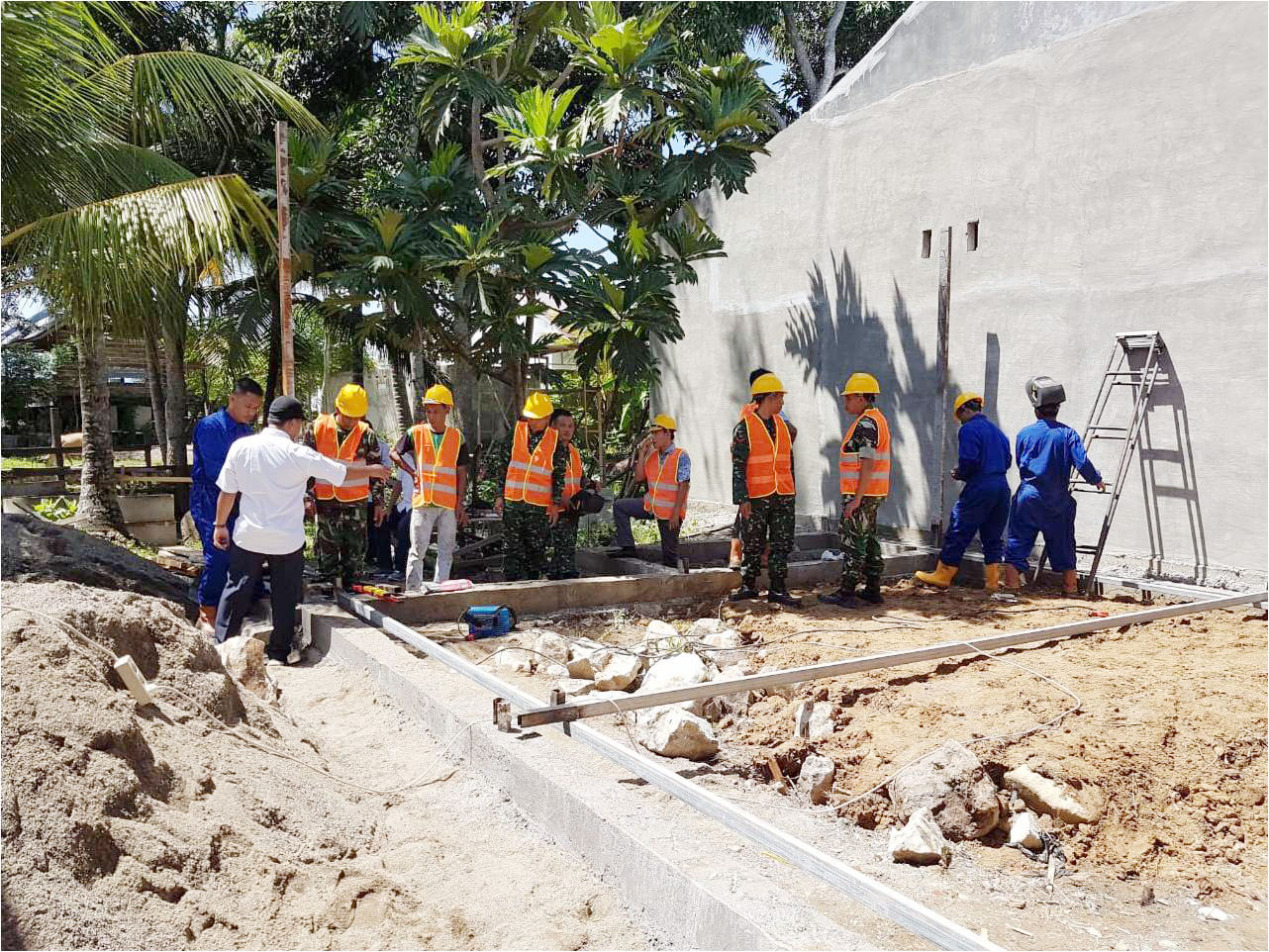 Kodim 0101/BS Dukung Pembangunan Rumah Siap Huni