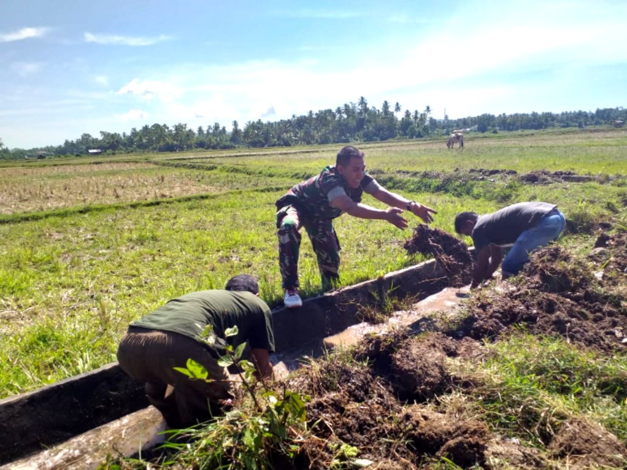Ini Dilakukan Babinsa Koramil 18/Ingin Jaya