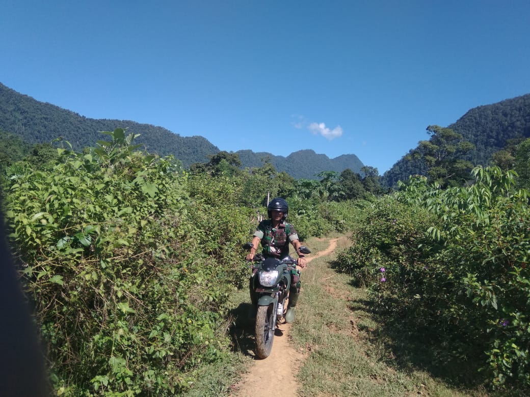 Cuaca Kemarau  dan  Panas, Dandim Perintahkan Prajurit Gelar Patroli Karhutla