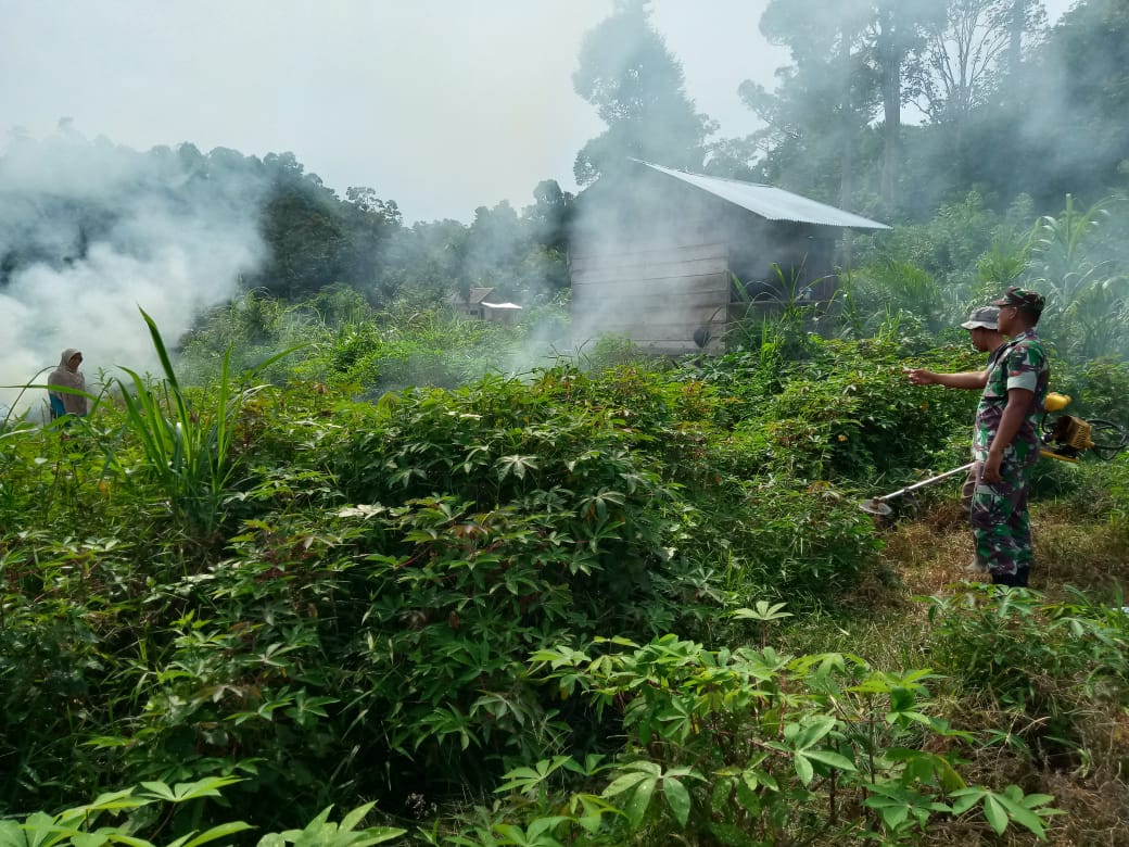 Kopda Sufyan Himbau Warga Tidak Membakar Lahan