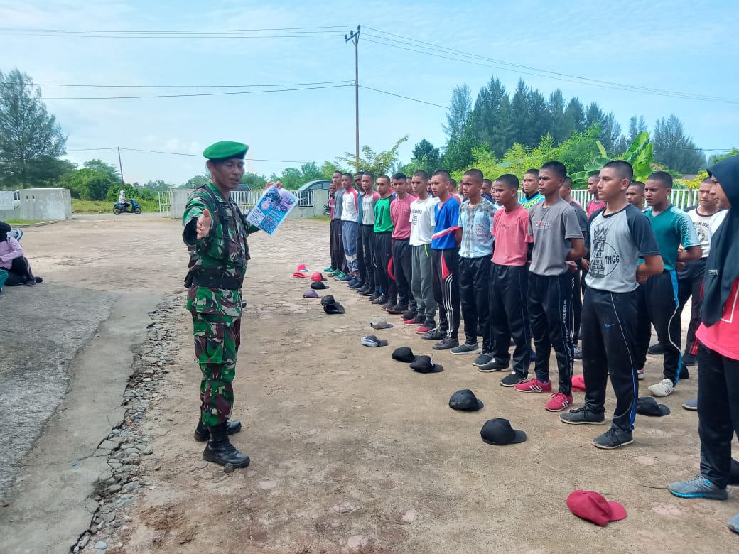 Kodim Aceh Jaya Sosialisasikan Penerimaan Prajurit TNI AD
