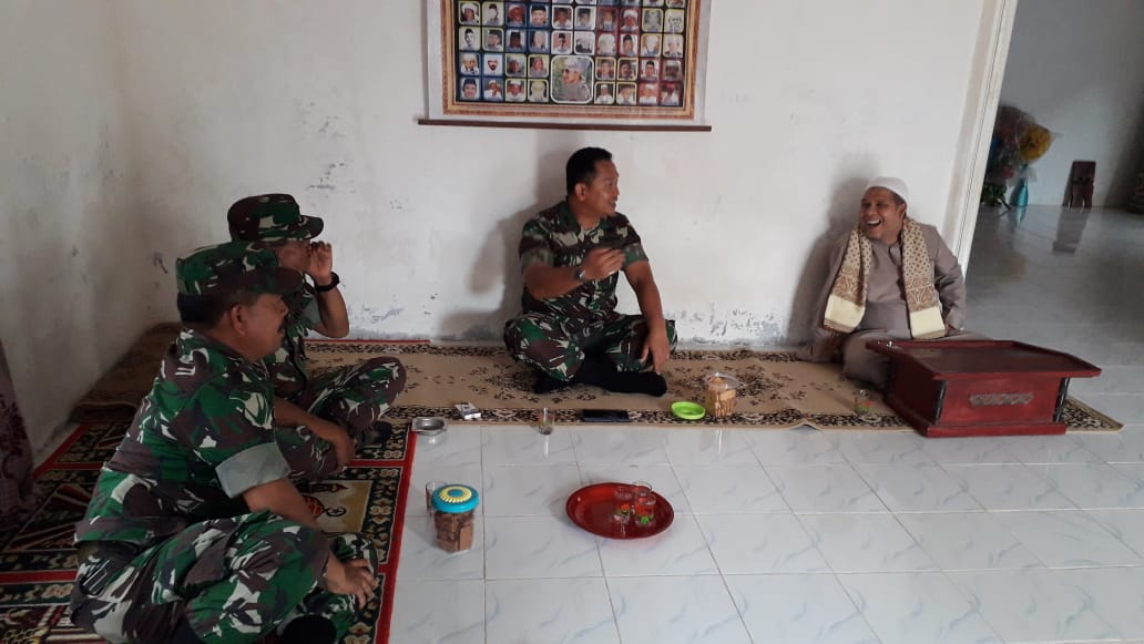 Dandim Kunjungi Ulama di Aceh Jaya