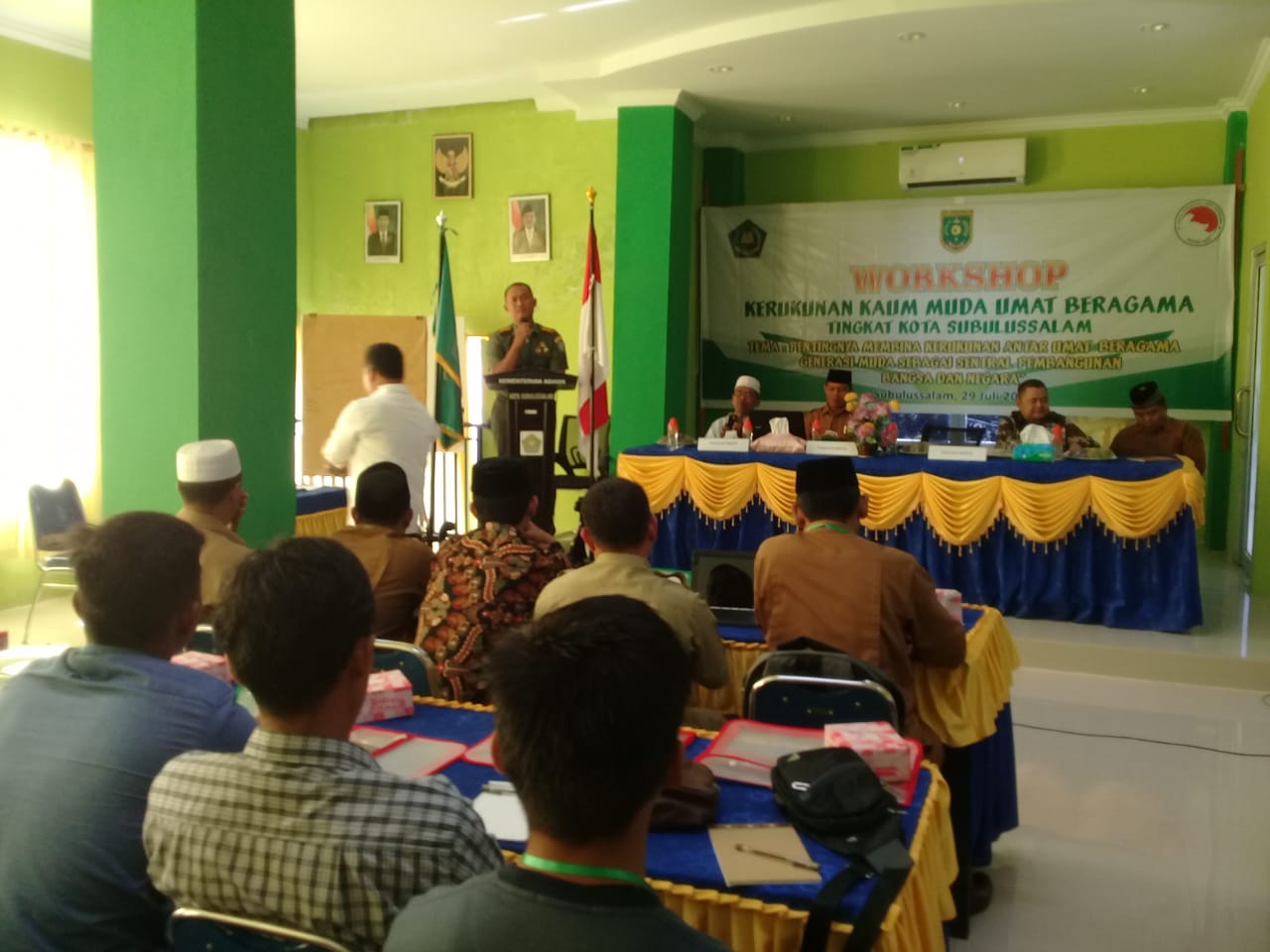 Dandim 0118/Subulussalam Himbau Pemuda Untuk Menjaga Toleransi