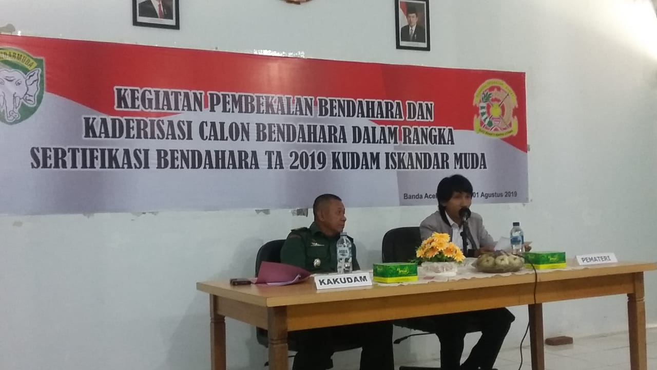 Kudam IM berikan Pembekalan Bendahara dan Kaderisasi Calon Bendahara