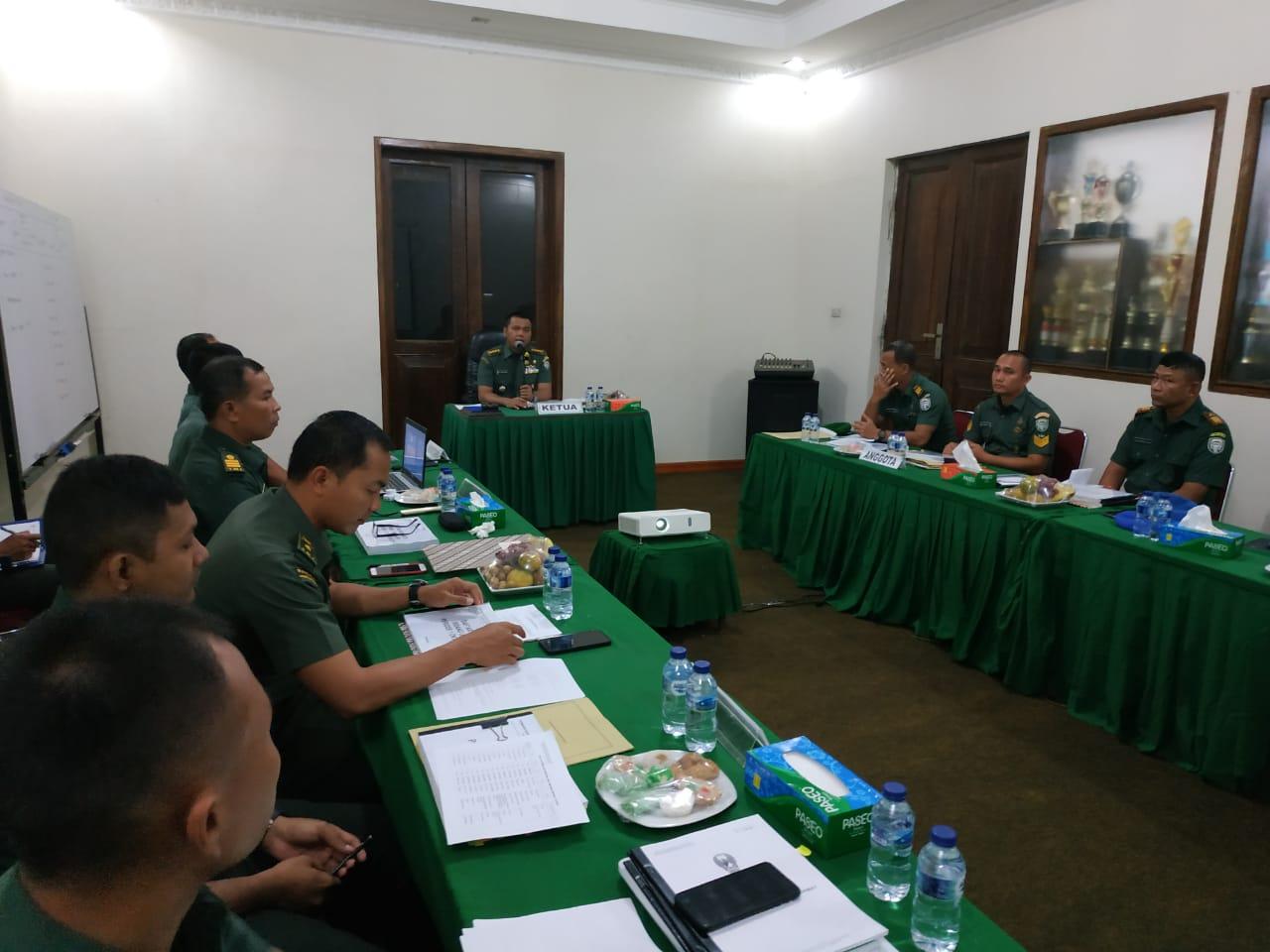 Kaajendam IM Pimpin Sidang Kenaikan Pangkat Ba/Ta 1 Oktober 2019