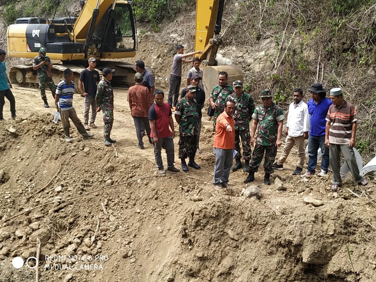 Tim Wasev Kodam IM Kunjungi Lokasi TMMD Kodim 0106/Ateng