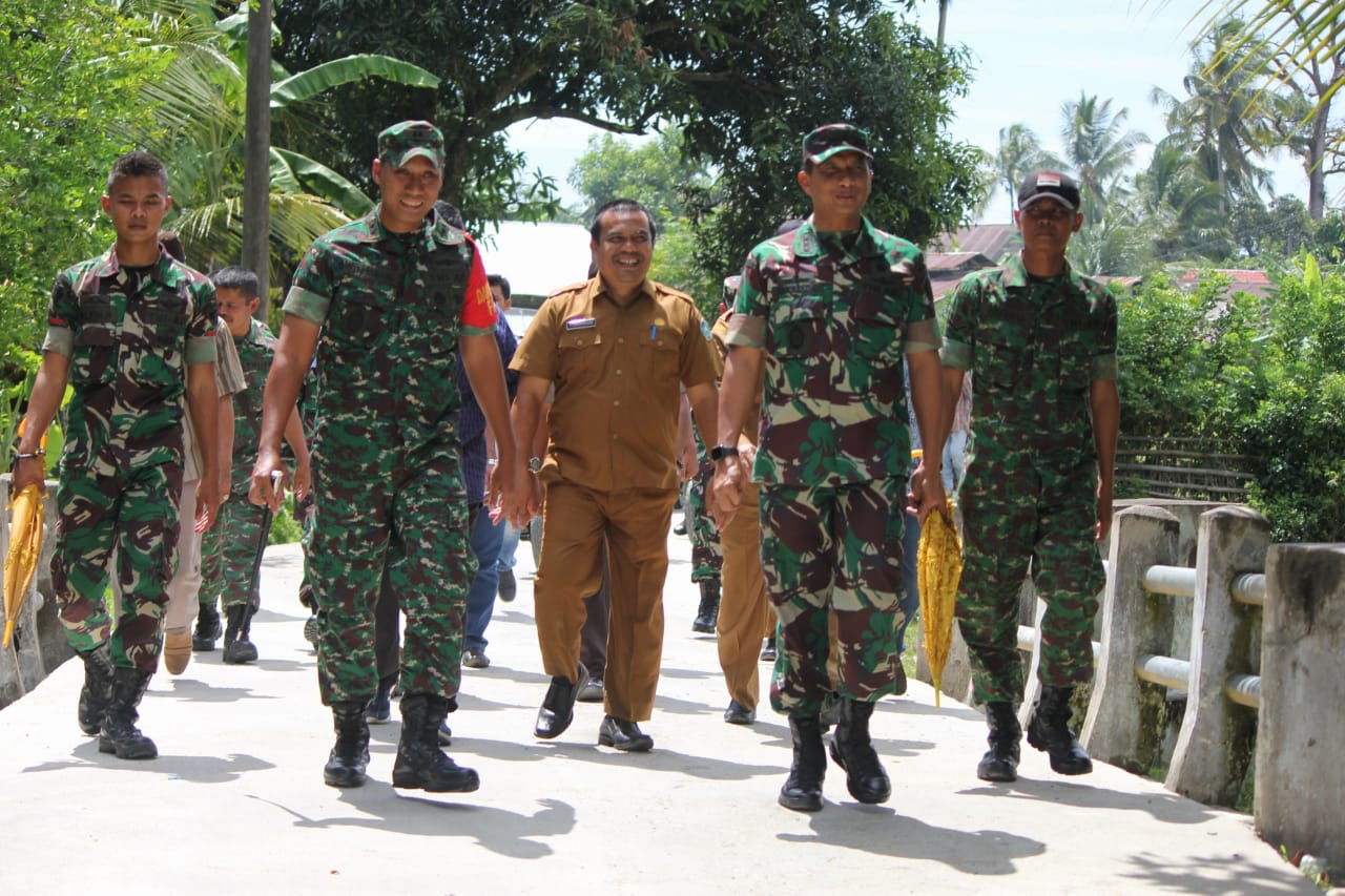 Kodim 0107/Asel Terima Kunjungan Wasev Mabes TNI