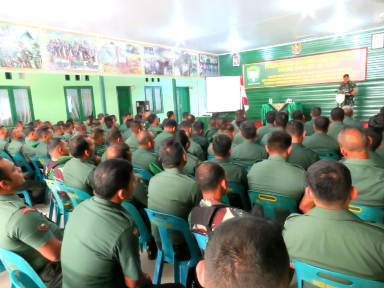 Kodim 0101/BS Gelar Acara Katpuan Apkowil