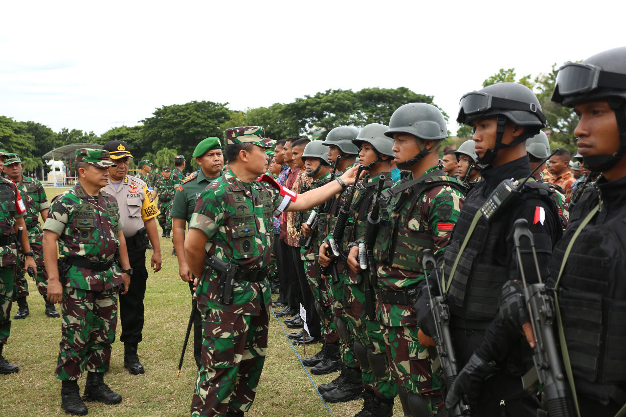 Pangdam IM Pimpin Apel Gelar Pasukan