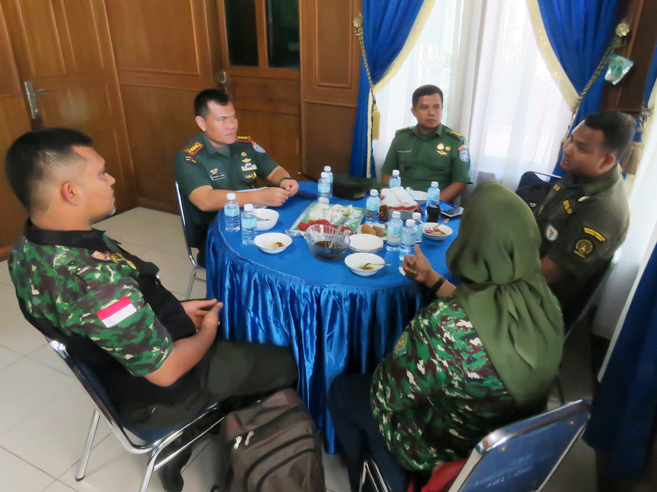 Dandim 0101/BS Terima Audiensi HIPAKAD DPC Kota Banda Aceh