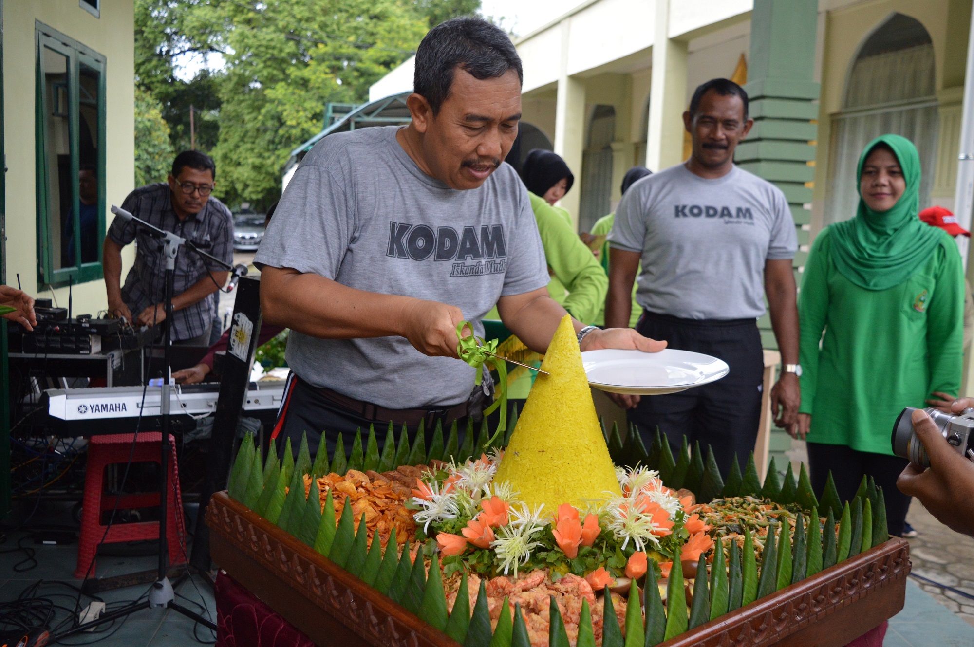 Kesdam IM Syukuran Pada HUT ke-74 Kesehatan Angkatan Darat