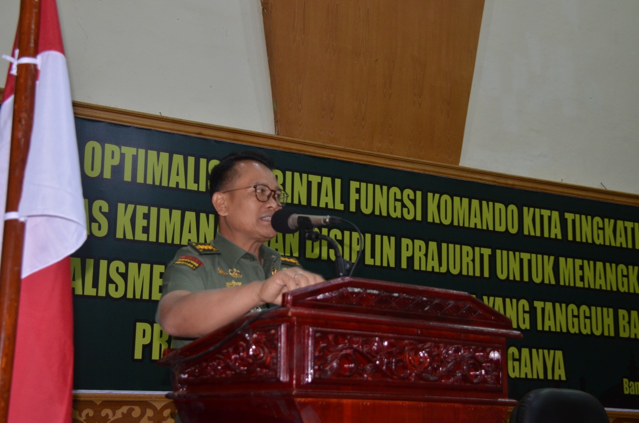 Optimalisasi Bintal Fungsi Komando, Ratusan Anggota Prajurit Kodam IM Diberikan Arahan