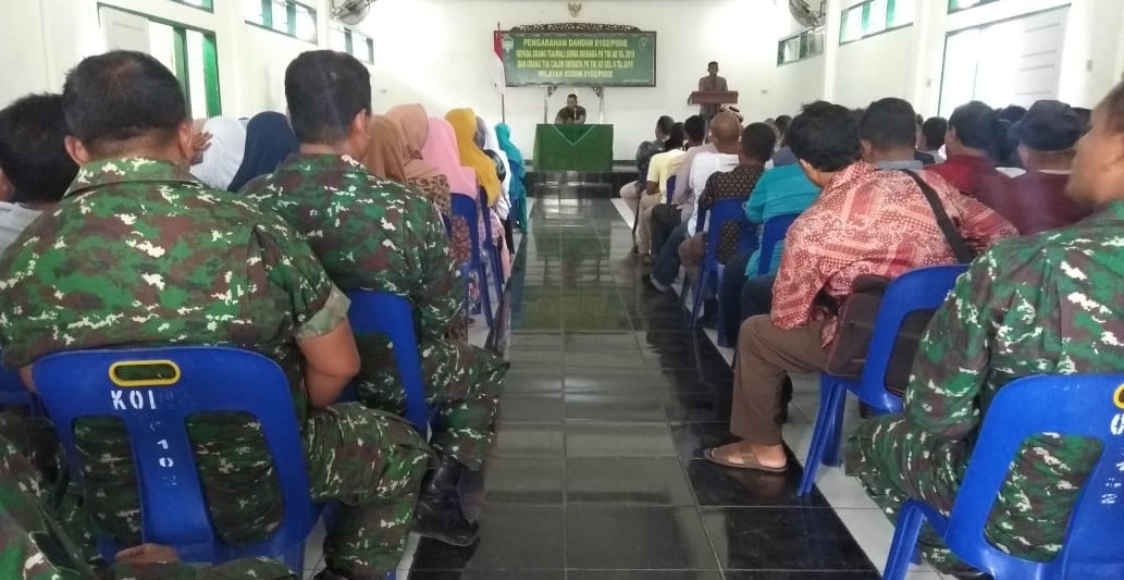 Dandim Pidie Gelar Silaturahmi dengan Orang Tua Calon prajurit TNI AD