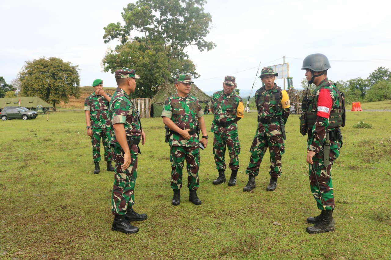 Kasdam IM Tinjau Gladi Posko II di Yonkav 11/MSC