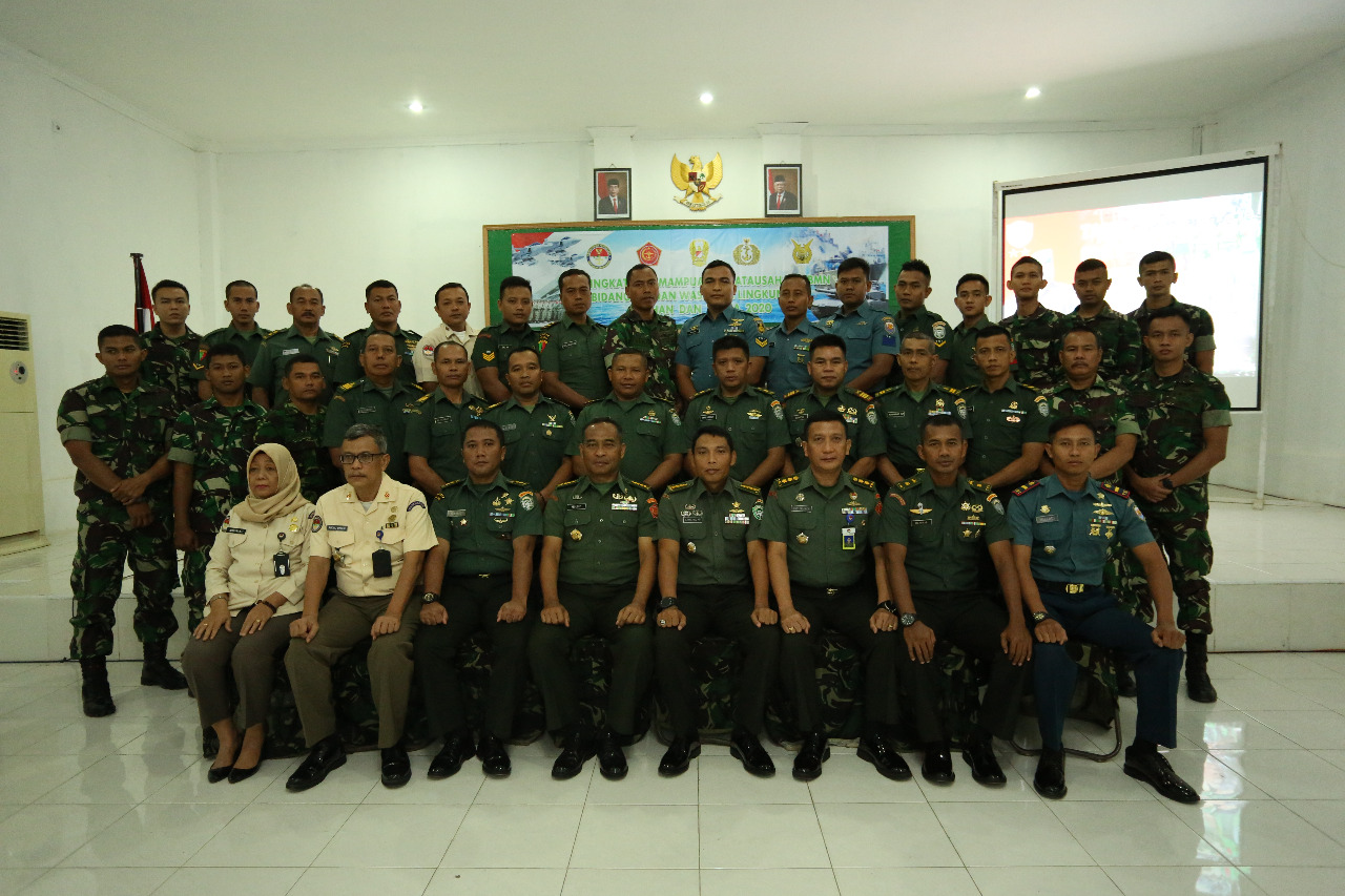 Asisten Logistik Kasdam IM Menyelenggarakan Peningkatan kemampuan Penatausahaan Barang Milik Negara Dan Bidang Penetapan Status Pengguna (PSP) TA. 2020