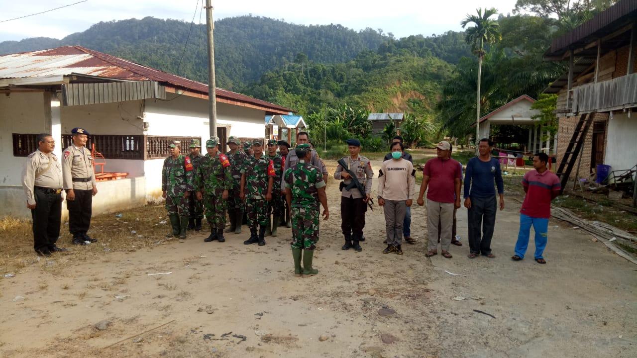 TNI Dan Polri Apel Gabungan Dalam Rangka Patroli Karhutla