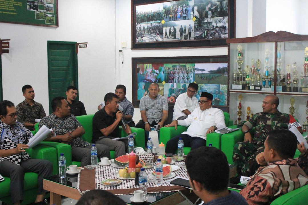 Bupati  Aceh Jaya Ajak Semua Pihak Dukung TMMD – 107 Kodim Aceh 0114/Aceh Jaya