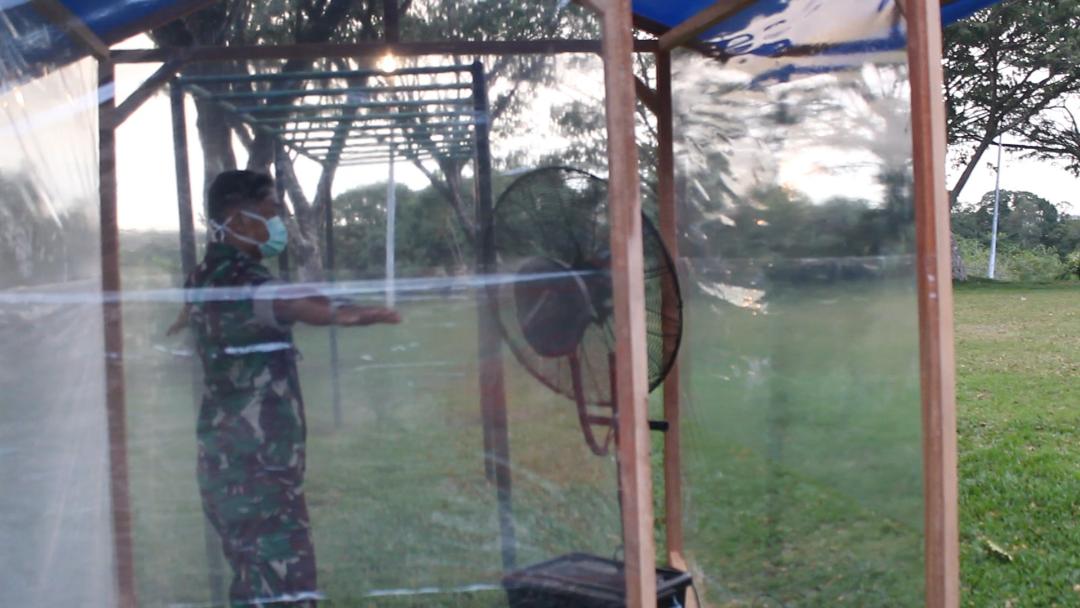 Antisipasi Penyebaran Corona, Kodim Abdya Wajibkan Sterilisasi