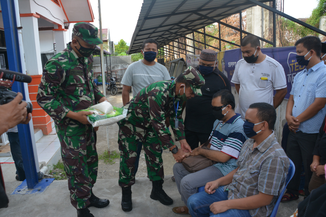 Paldam Iskandar Muda dan PSC Perbakad Adakan Bakti Sosial Kemanusiaan