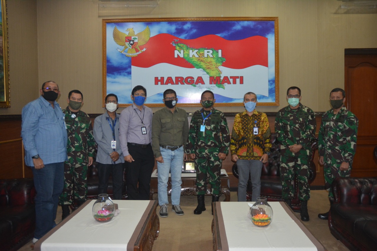 Pangdam IM Terima Audensi Pimpinan Bank BRI Aceh