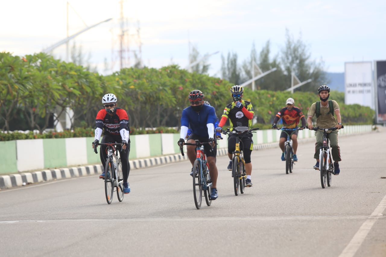 Pangdam IM Gowes Bersama Pamen Kodam IM