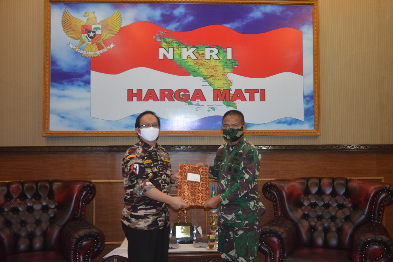 Pangdam Iskandar Muda Terima Audensi Ketua GM FKPPI Aceh