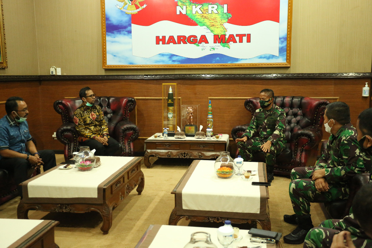 Pangdam IM Terima Audensi Wakil Ketua DPRA Aceh